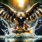 Preview: Diamond Painting Majestätischer Adler